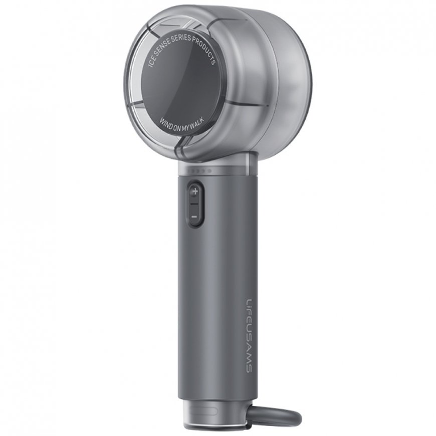 Roku ventilators USAMS LiFE LU01 melns – 2