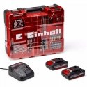 Einhell TE-CD 18/2 18750 RPM Avaimeton 1,45 kg musta, Punainen