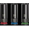 Wera 05004595001 galvutė Įspaudžiamų movų rinkinys Juoda
