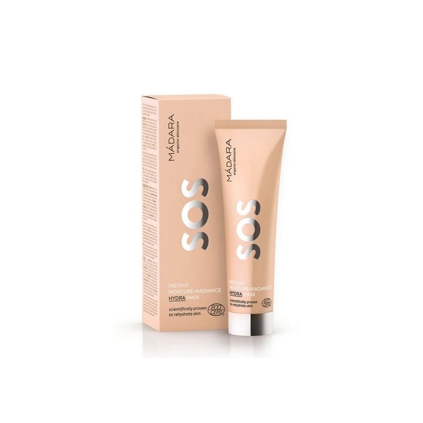 MÁDARA Cosmetics SOS HYDRA mask Moisture+Radiance Mitrinoša maska Sievietes 60 ml Krēmkrāsa – 2