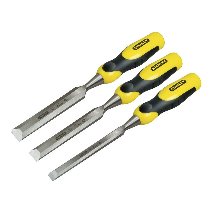 Stanley 3-Piece DynaGrip Wood Chisel Set – 4