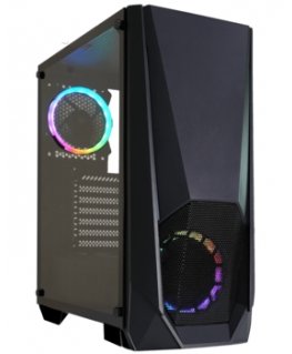 Xilence X505.ARGB tietokonekotelo Midi Tower musta