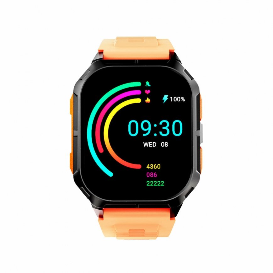 Hifuture ULTRA 3 5.11 cm (2.01") TFT 41 mm Digital 240 x 296 pixels Touchscreen Orange