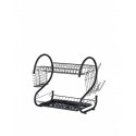 Dish dryer Rosberg R53000H, Black, 2 levels, 40x25x39cm Dish dryer Rosberg R53000H, Black, 2 levels, 40x25x39cm