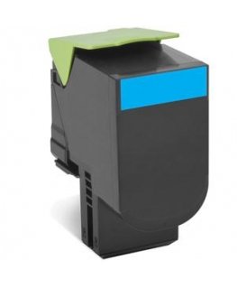Lexmark 80C2SCE toner cartridge 1 pc(s) Original Cyan