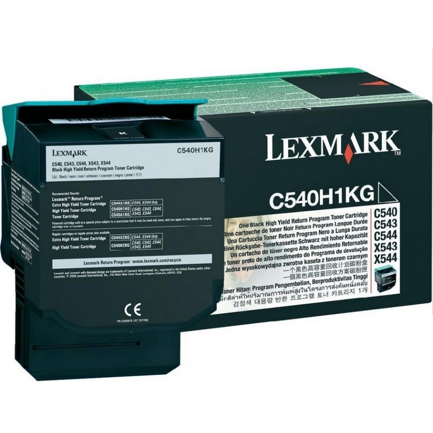 Lexmark C540H1KG tonera kārtridžs 1 pcs