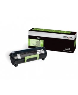 Lexmark 502 tonerio kasetė 1 vnt Originalus Juoda