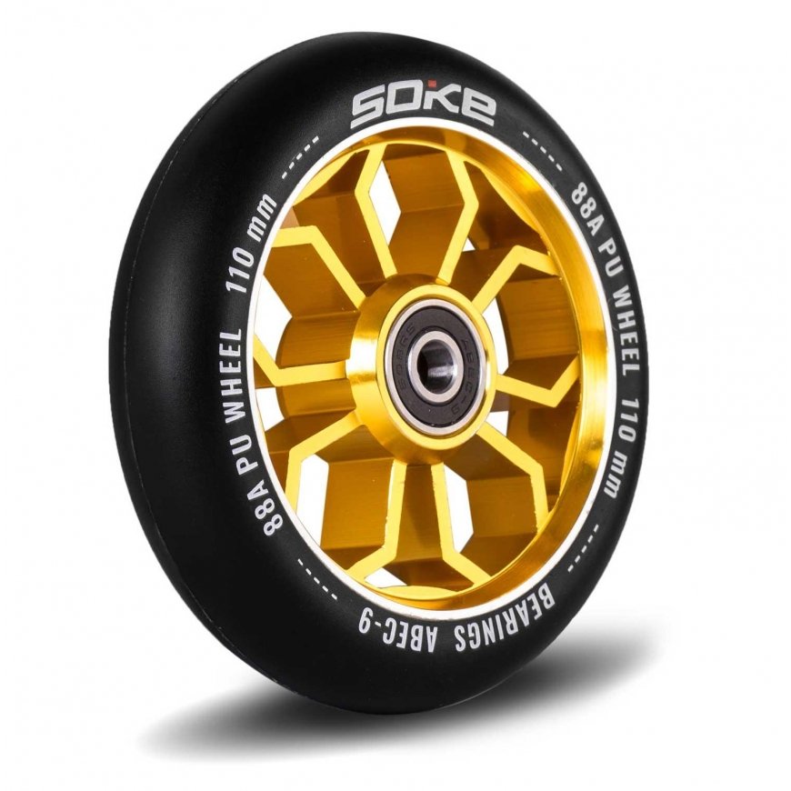 Soke Scooter Wheels 110 mm gold 2 pcs – 4