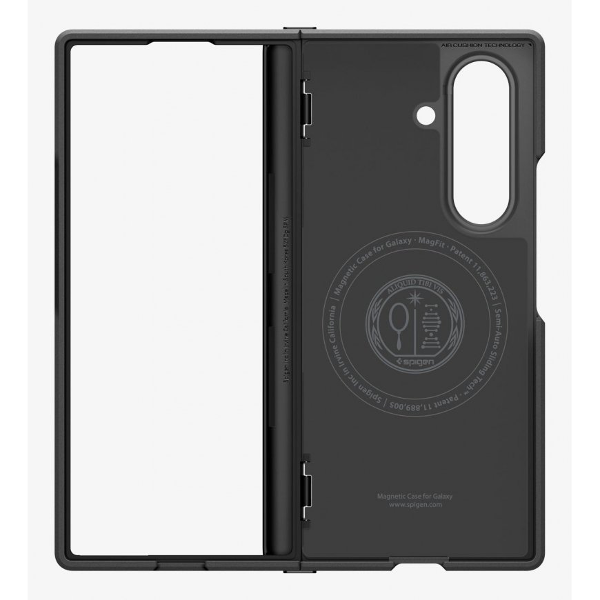 Spigen Slim Armor Pro mobile phone case 20.3 cm (8") Cover Black