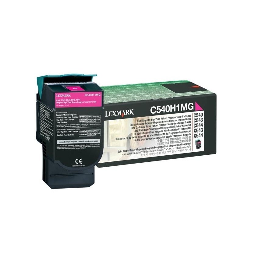 Lexmark C540H1MG toner cartridge 1 pc(s) Original Magenta