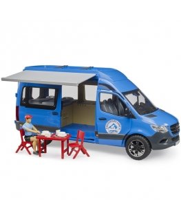 Brother Važiuoklė mb sprinter camper with figurine and accessories