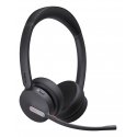 Yealink BH70 Dual Teams Kõrvaklapp Juhtmevaba Peavõru Kontor/kõnekeskus USB tüüp-C Bluetooth Must