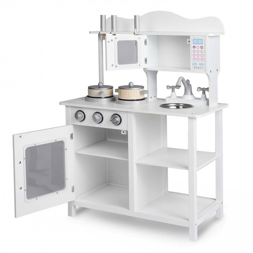 Wooden kitchen set with accessories Magic Rose – 4