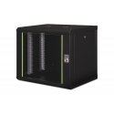 Digitus DN-19 09-U-SW püstik 9U Seinale monteeritav riiul Must Digitus DN-19 09-U-SW püstik 9U Seinale monteeritav riiul Must