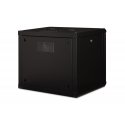 Digitus DN-19 09-U-SW statnis 9U Pie sienas stiprināms statīvs Melns Digitus DN-19 09-U-SW statnis 9U Pie sienas stiprināms statīvs Melns