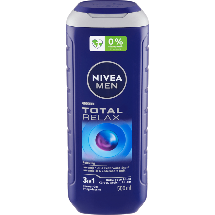 Men Total Relax Body, Face & Hair Shower Gel - Relaxing Shower Gel – 2