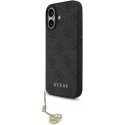 Guess 4G Charm dėklas skirtas Apple iPhone 17 Tone on Tone pilkos spalvos Guess 4G Charm dėklas skirtas Apple iPhone 17 Tone on Tone pilkos spalvos