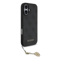 Guess 4G Charm case designed for Apple iPhone 17 in Tone on Tone gray color Guess 4G Charm case designed for Apple iPhone 17 in Tone on Tone gray color