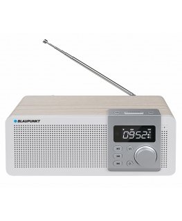 Blaupunkt PP14BT radio Pārnesams Digitāls Balts, Koks