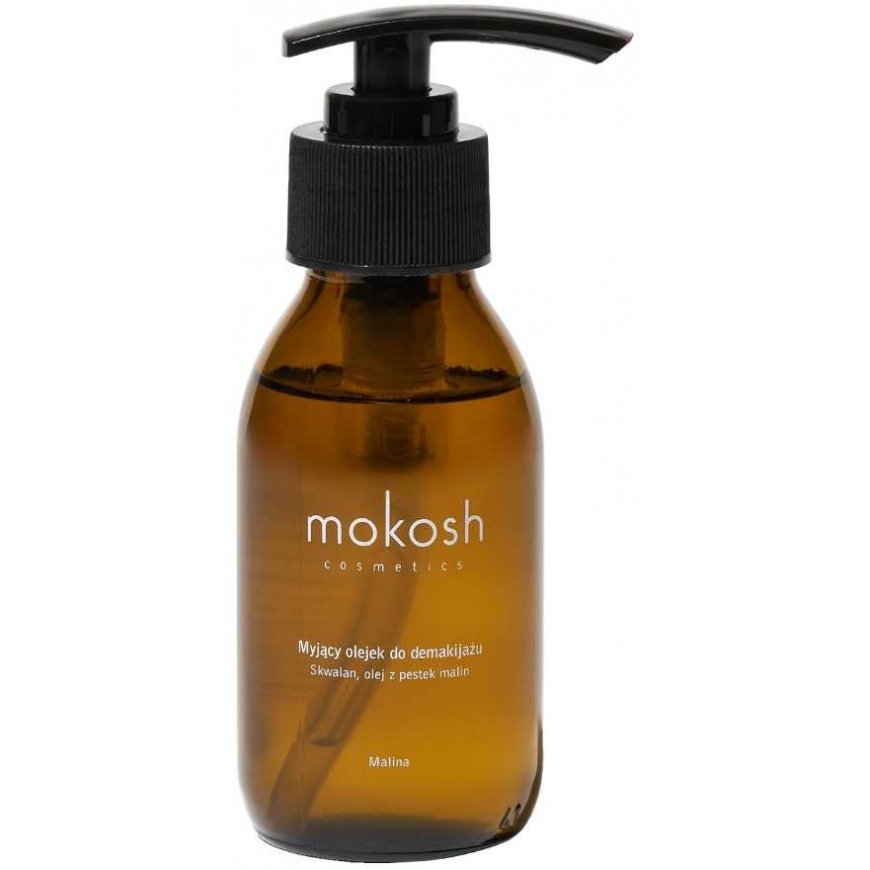 Mokosh Raspberry Cleansing Oil for Makeup Removal 90ml