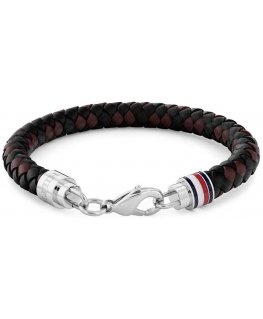 Tommy Hilfiger Madinga vyriška odinė apyrankė „Tyson 2790632“