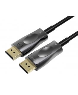 PremiumCord KPORT6-30 DisplayPort kabelis 30 m Melns