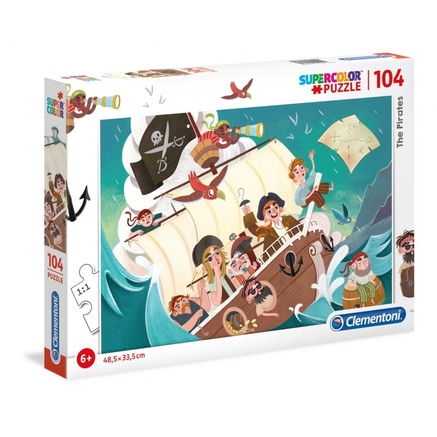 Clementoni The Pirates Puzle 104 pcs