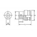 Impact socket holder KOKEN 1" Impact socket holder KOKEN 1"