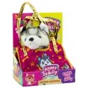 Lean Toys Pliušinis šuo Husky maišelyje Lean Toys Pliušinis šuo Husky maišelyje