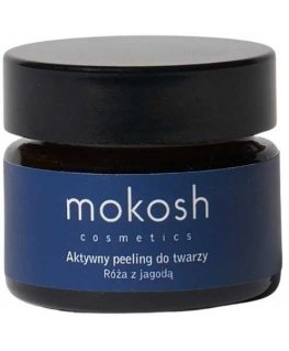 Mokosh Aktyvus veido šveitiklis „Rožė su uogomis“ 15 ml