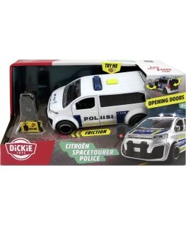 Dickie Toys Citroën Space Tourer police car and radar