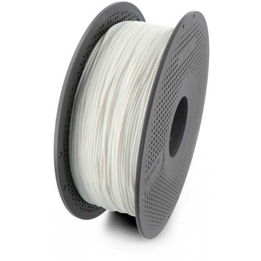 Bambu Lab TPU 95A HF plastmasa 1.75mm 1kg - komplektēts ar atkārtoti lietojamu spolīti - Balts – 2