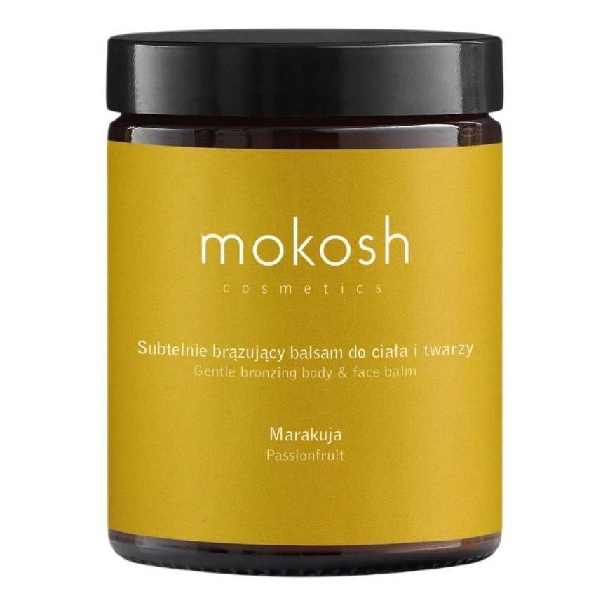Mokosh Hienovaraisesti päivettävä vartalo- ja kasvobalmiini "Maracuja" 180 ml