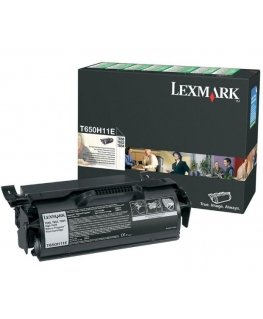 Lexmark T650H11E toonerikassett 1 tk Originaal Must
