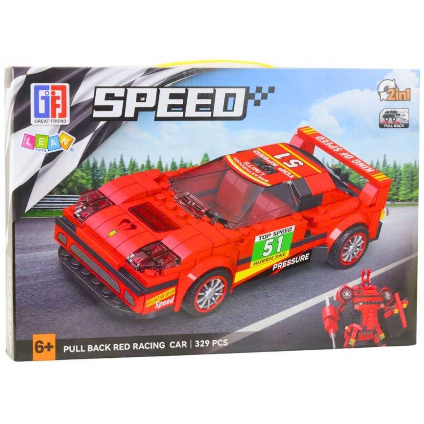 Lean Toys Constructor for car and robot, 329 pieces – 4