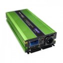 Qoltec Monolith адаптер питания / инвертор Авто 2000 W Зеленый