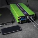 Qoltec Monolith strāvas adapteris & pārveidotājs Auto 2000 W Zaļš Qoltec Monolith strāvas adapteris & pārveidotājs Auto 2000 W Zaļš