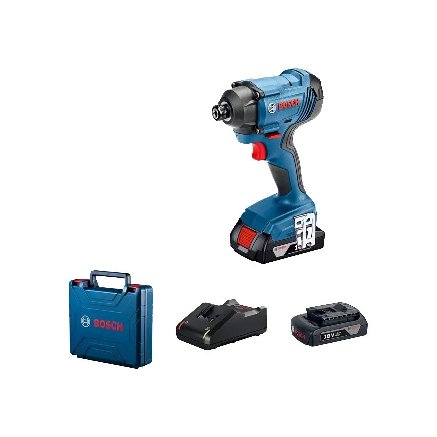 Bosch 0 601 9G5 123 elektriline mutrivõti 1/4" 3600 RPM 160 Nm Must, Sinine 18 V