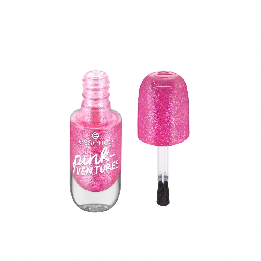 Essence Gel Nail nagu laka 8 ml Rozā Mirgošana/vizuļošana – 2