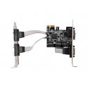 Lanberg PCE-DB9-004 sąsajos plokštė / adapteris Vidinis PCIe