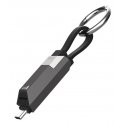 4smarts 548240 USB-kaabel USB4 Gen 3x2 0,14 m USB C Must, Grafiit 4smarts 548240 USB-kaabel USB4 Gen 3x2 0,14 m USB C Must, Grafiit