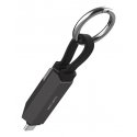 4smarts 548240 USB kabelis USB4 Gen 3x2 0,14 m USB C Melns, Grafīts 4smarts 548240 USB kabelis USB4 Gen 3x2 0,14 m USB C Melns, Grafīts