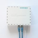 Mikrotik RB750GR3 langallinen reititin Gigabitti Ethernet Turkoosi, Valkoinen Mikrotik RB750GR3 langallinen reititin Gigabitti Ethernet Turkoosi, Valkoinen