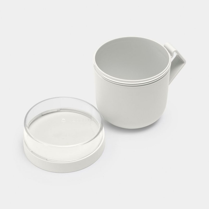 Brabantia Make & Take Ümmargune Tass 0,6 l Helehall 1 tk – 5