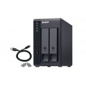 QNAP TR-002 storage drive enclosure HDD/SSD enclosure Black 2.5/3.5" QNAP TR-002 storage drive enclosure HDD/SSD enclosure Black 2.5/3.5"