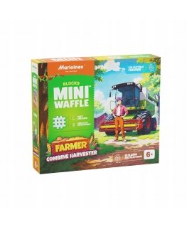 Marioinex *****Klocki waffle Farmer kombajn 50el 07528