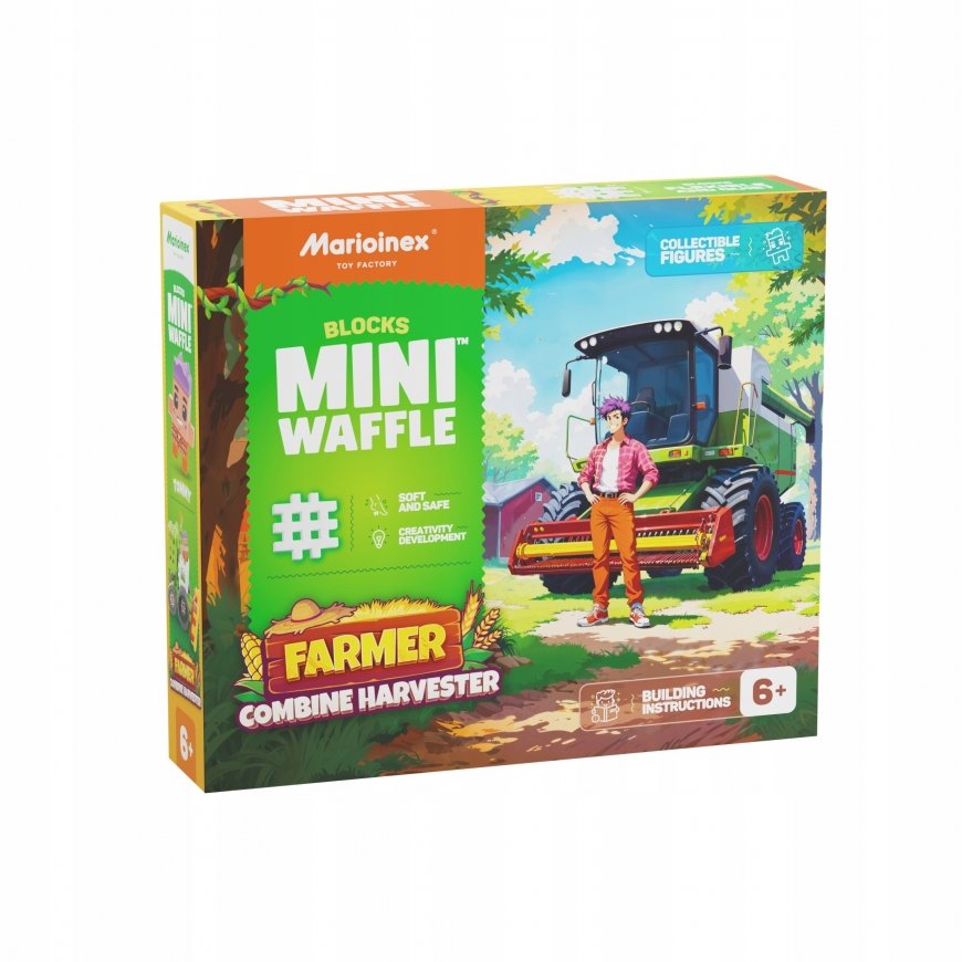 Marioinex *****Klocki vafeles Zemnieku kombains 50el