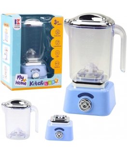Lean Toys Bērnu virtuves blenderis ar gaismas efektiem, zils