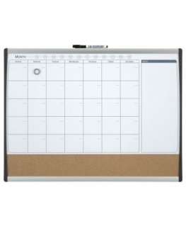 Rexel 1903813 magnettahvel 585 x 430 mm Must, Pruun, Hall, Hõbe