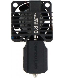 Full Bambu Lab X1E series printer hotend nozzle – 0.8mm